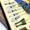 Tüylü Divid Kalem Set Mühürlü 5 Adet Uçlu Ayaklı, nostaljik oyuncak, dekoratif ahşap, özel tasarım, kaliteli hediyelik