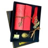 Tüylü Divid Retro Defter Set Mürekkepli Tüylü Divid Ayaklıklı, nostaljik oyuncak, dekoratif ahşap, özel tasarım, kaliteli hediye