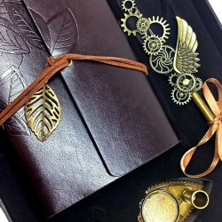 Tüylü Divid Retro Defter Set Mürekkepli Tüylü Divid Ayaklıklı, nostaljik oyuncak, dekoratif ahşap, özel tasarım, kaliteli hediye