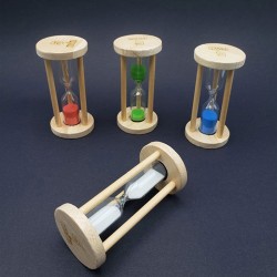 5 Dakikalık Yeşil Renk Kum Saati, nostaljik oyuncak, dekoratif ahşap, özel tasarım, kaliteli hediyelik