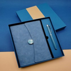 Kişiye Özel Vip Defter Kalem Set Mavi, çelik bileklik, modern takı, zarif aksesuar, kadın bileklik, erkek bileklik